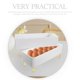 thumbnail image 4 of Egg Storage Rack Multi-Layers Box for Storage White Pet Egg Holder, 4 of 5