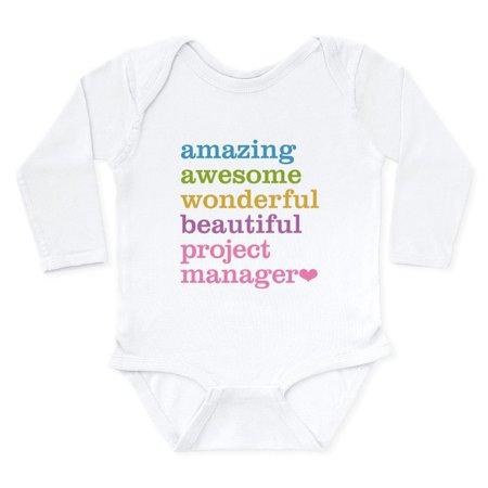 

CafePress - Project Manager Body Suit - Long Sleeve Infant Bodysuit