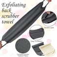 thumbnail image 3 of Exfoliante para espalda Moukeren con asas, 4 paquetes de nailon, 3 of 6
