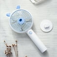 thumbnail image 3 of USB Mini Portable Cute Fan Rechargeable Desktop Handheld Fan, 3 of 15