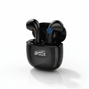 Wireless Earbuds, Bluetooth Headphones, 60H Playtime Dual LED Display, Bluetooth5.4 Technology, IPX7 Waterproof, in Ear Earphone with Mic for iPhone Android Phone, Black