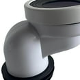 thumbnail image 4 of Offset Toilet Flange Connector Tub Shifter Connector Waste Drain System Shift 10cm, 4 of 8