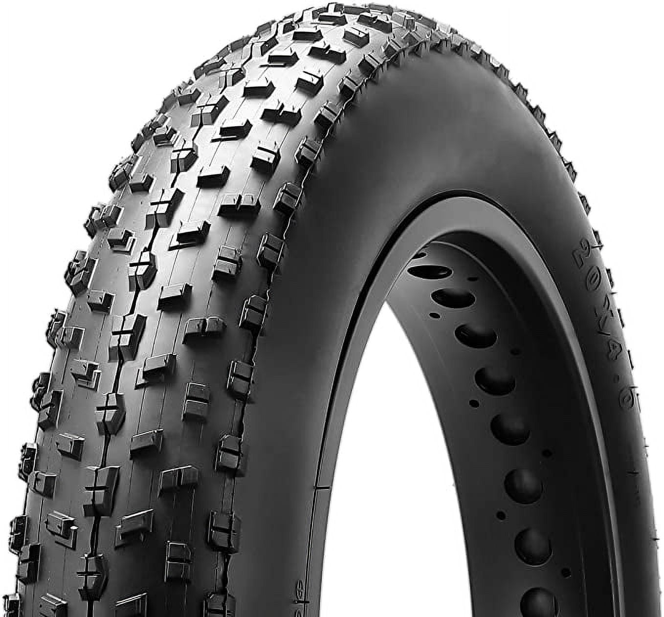 CST BFT Plus Big 20x4.0 Fat Bike Tire, Clincher Wire, Black, All