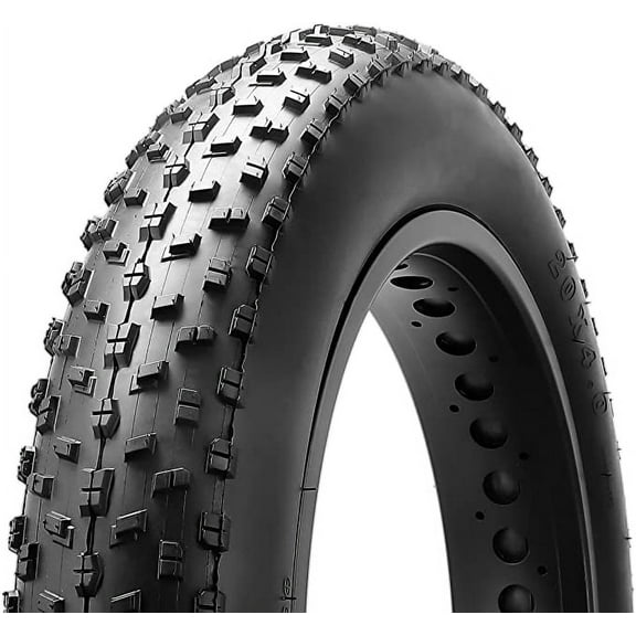 MOHEGIA Fat Tire,20 x 4.0 inch Fat Bike Tire,Folding Bead Electric Bike Tires,Compatible Wide Mountain Snow Bicycle