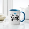 thumbnail image 4 of CafePress - Worlds Best Husband Ever Mugs - 11 oz Ceramic Mug - Novelty Coffee Tea Cup, 4 of 4