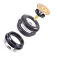 thumbnail image 1 of Eigraketly Auriculares para bicicleta, rodamiento de 44mm, horquilla recta cónica para bicicleta de montaña, rodamiento de contacto Angular integrado, Ciclismo dorado Eigraketly OD0251-02, 1 of 6