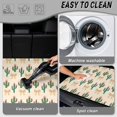 thumbnail image 5 of XYZCANDO Cactus Bow Washable Cargo Mat 29" x 39", All-Weather Durable Trunk Liner with Non-Slip Backing, Easy-Clean Stitched Edge Protector for SUVs, Sedans and Trucks, 5 of 7