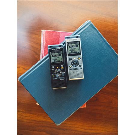 OM System - WS-883 Digital Voice Recorder - Black