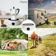 thumbnail image 6 of Mini Hot Plate Electric - Small Hot Plate, Mini Electric Stove, Portable hot plate, Perfect Size For Moka Pot, Melting Wax And More, Suitable For Kitchen, RV camping, Outdoor,600W, 9 heat levels, 6 of 9