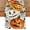Beige, variant on Smile Jack O Lantern Pumpkin Ghost Spider Halloween Table Runner Black 13 x 72 Inch
