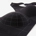 thumbnail image 5 of ATOYSOY Everyday Bra Wirefree Breathable Push Up Underwear Solid Color Smoothing Comfort Bra Fitness Workout Support Full Coverage Bra Seamless Black, 5 of 7