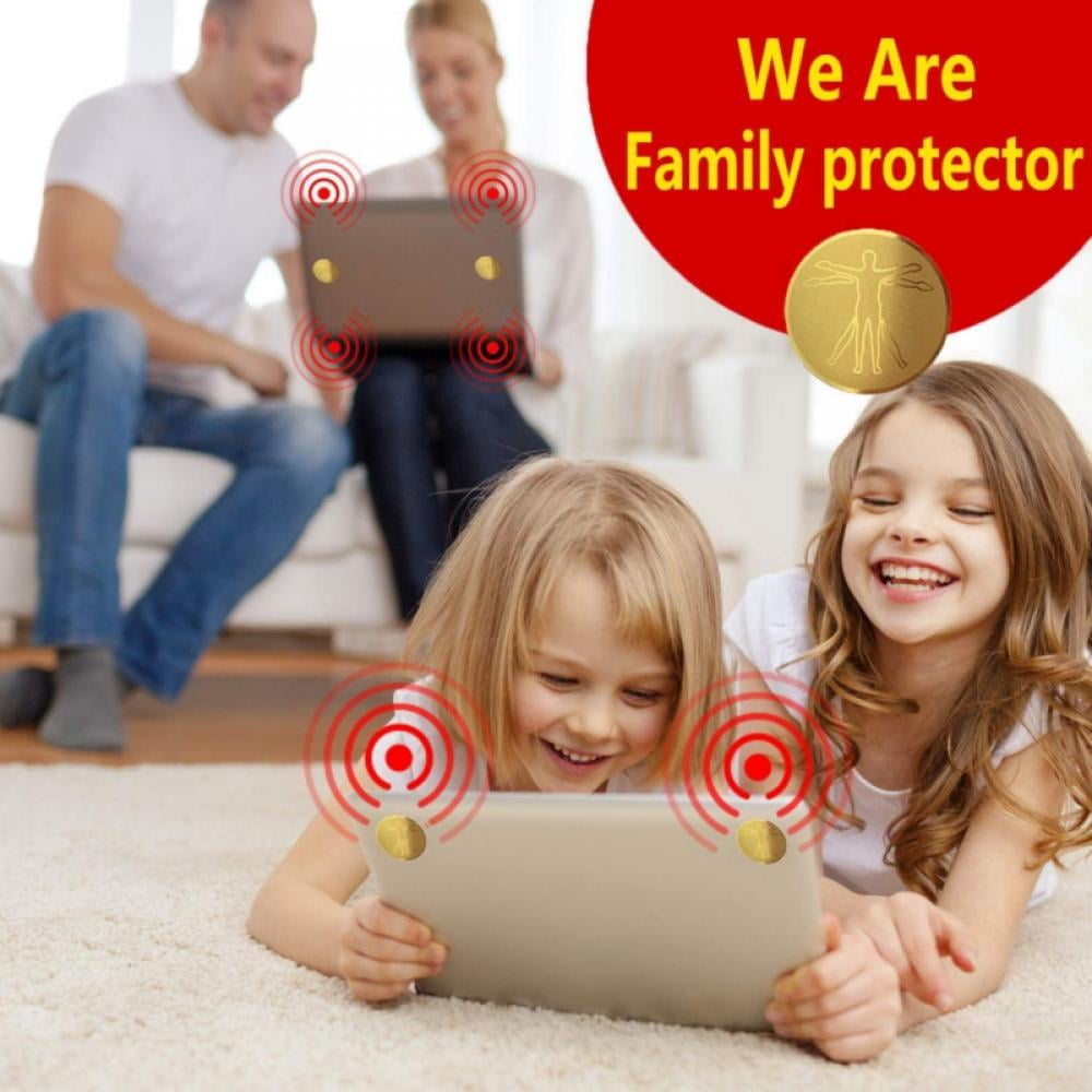 5PCS EMF Protection Cell Phone Anti Protector Sticker Negative Ions EMF for  Alh
