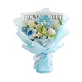 thumbnail image 2 of Hand-Woven Wool Bouquet*1 Clearance! Hand Woven Wool Bouquets Finished Sunflowers Teachers' Day Bouquets Knitted Artificial Flowers, 2 of 7