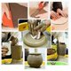 thumbnail image 2 of 6pcs Plastic Clay Scraper Handle Carved Clay Sculpture DIY Tool Pottery Clay Scraper Ceramic Jagged, 2 of 3