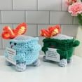 thumbnail image 4 of Basurero de Crochet en Forma de Incendio, Divertidas Muñecas de Crochet, Regalos de Crochet Hechos A Mano, Juguetes, Regalos para Amigos, 4 of 5