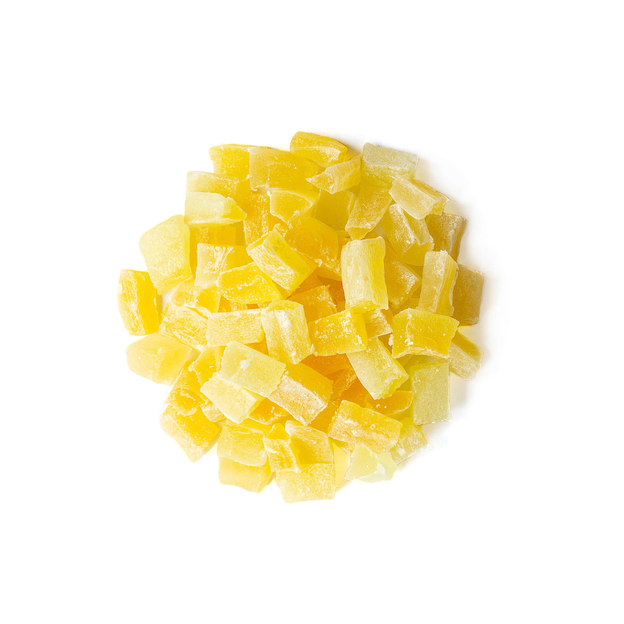 Diced Dried Pineapple, 15 Pounds — Kosher, Vegan — by Food to Live