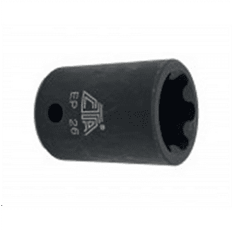 CTA Manufacturing 5 Pt Tamper Torx Socket - T25 - Walmart.com