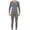 Grey, variant on Thermal Underwear men Casual Solid Pullover Long Sleeves High Elasticity Keep Warml Underwear Tops and Pants Suit Long Underwear Men Thermal Pants Men Long Sleeves for Men