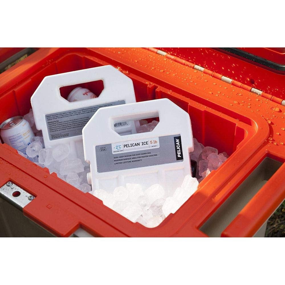 Pelican Cooler 5lb Ice Pack White PI-5LB-BLU — Residential Use, Standard Application