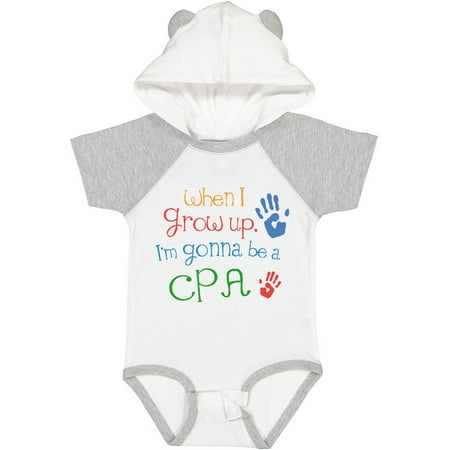 

Inktastic Future CPA Accountant Gift Baby Boy or Baby Girl Bodysuit
