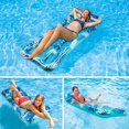 thumbnail image 3 of Colchón inflable para piscina, Silla inflable para piscina con reposacabezas, Colchón flotante para piscina TUNC Sencillez, 3 of 5