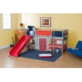 thumbnail image 3 of DHP Curtain Set for Kid's Loft Bed, 3 of 9