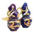 thumbnail image 4 of Feng Shui Pair of 5 Blessing Wu Lou Amulet, 4 of 4