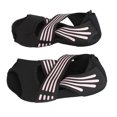 thumbnail image 4 of 1 par de calcetines de yoga sin dedos, antideslizantes, de suela suave, ligeros, para pilates, ballet y barra, para mujer, 4 of 14