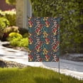 thumbnail image 4 of Easygdp Berries and Flowers Garden Flag Yard Flag Welcome Flag, Double-Sided, Weather Resistant for Outdoor Decor - 28"x40", 4 of 9