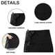 thumbnail image 1 of Paquetes Delantal Bistro Cafe con 2 bolsillos grandes, medio delantal de cocina Longitud media Lazos de cintura de 30 x 23 pulgadas Uniforme unisex duradero Servidor o chef, 1 of 5