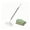 B, variant on Flat Mop with 3 Reusable Washable Pads, 360° Rotating Head, Stainless Steel Long Handle for Wet and Dry Floor Cleaning