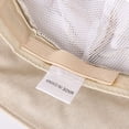 thumbnail image 3 of CoCopeaunts Summer Wide Brim Bucket Hat for Women Adjustable Chin Strap Cotton UV Protection Solid Colors Casual Fisherman Hat, 3 of 8