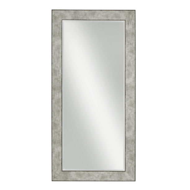 Full Length Leaner Mirror Rusted Edge Gray 65 X 31 By Martin Svensson Home Com Full Length Leaner Mirror Rusted Edge, White Square Mirror 65 X