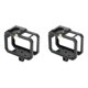 thumbnail image 1 of 2X Frame Case Camera Cage for GoPro Hero 9 10 11 Action Camera Double Cold Shoe Mount Form-Fitted for Cooling Cage, 1 of 5
