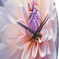 thumbnail image 5 of Designart "Pink Dahlia love expression V" Landscapes Oversized Wall Clock, 5 of 5