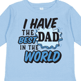 thumbnail image 4 of Inktastic I Have the Best Dad in the World Boys Long Sleeve Toddler T-Shirt, 4 of 5
