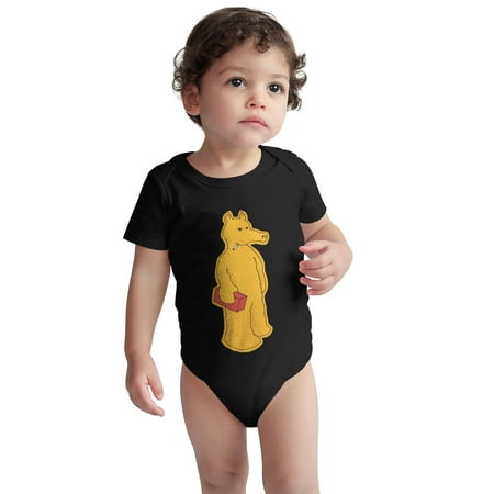 

Lord Baby Onesie Quasimoto Stones Throw Madlib Madvillain Mf Doom Toddler Baby Boys Girls Short-Sleeve Bodysuits Cotton Romper Black 18 Months