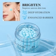 Mooyam Niacinamide Capsule Face Moisturizer Cream, 3d Capsule Moisture Brightening Cream for wrinkles,Deeply Hydrating, 140ml