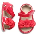 thumbnail image 4 of Baby Toddler Girls Boys Sandals - Soft Rubber Sole Leather Baby Walking Shoes(Infant/Toddler), 4 of 5