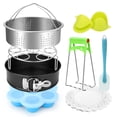 thumbnail image 1 of 8x Instant Pot Accessories Set Steamer Basket for Insta Pressure Cooker 5,6,8qt, 1 of 3