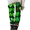 thumbnail image 5 of Yeaiivve St Patricks Day Kids Girls Leggings Pants Irish Shamrock Pint Yoga Pant Comfy Stretchy High Waist Stretchy Soft Tights Boys Summer Pant, 5 of 7