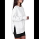 thumbnail image 3 of Sudaderas Oversize para Mujer, Cuello Redondo, Larga, Informales, Holgadas, con Aberturas, para Otoño L, 3 of 9