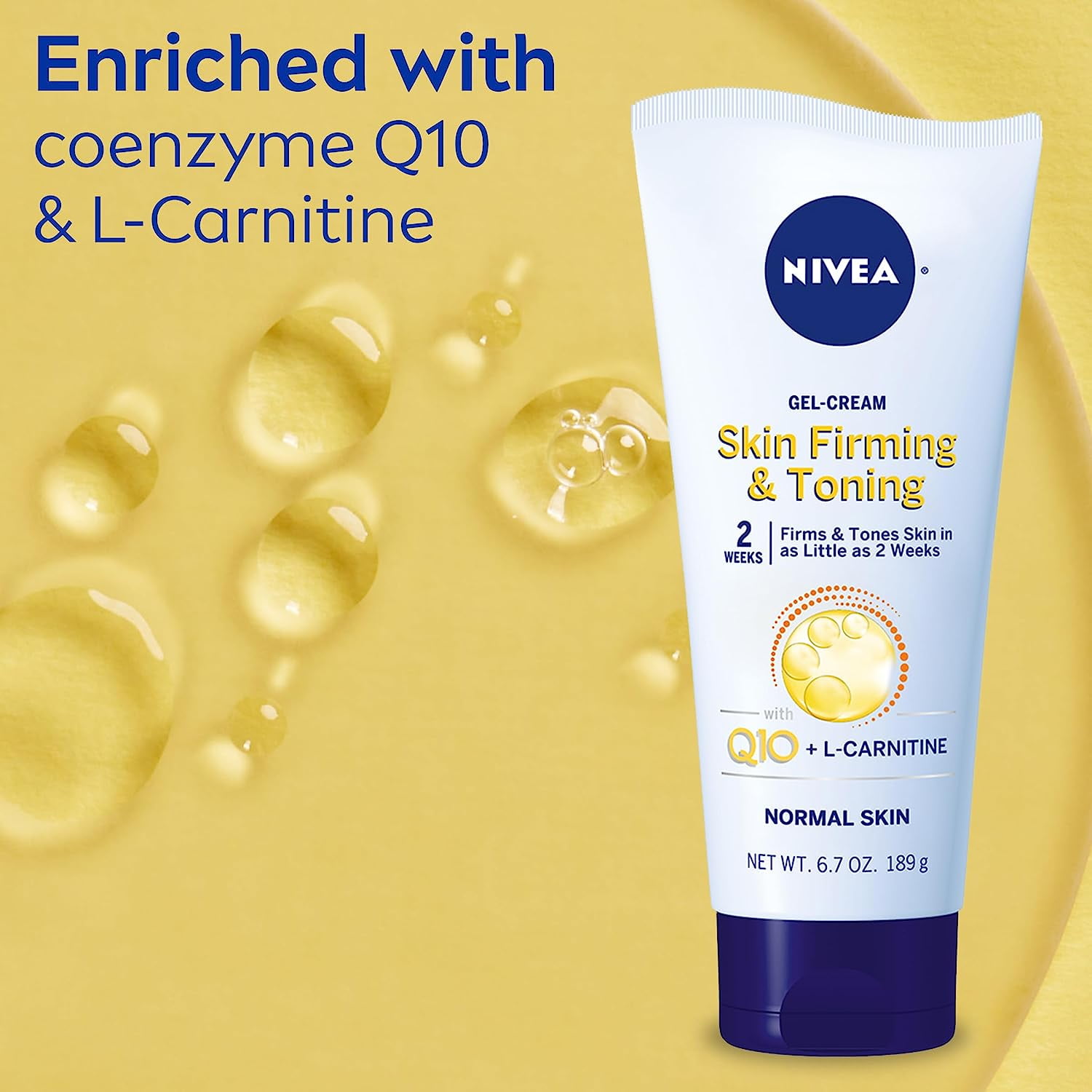 NIVEA Skin Firming and Toning Body Gel Cream with Cyprus