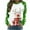 Green, variant on DailyTrove Womens Winter Christmas Reindeer Sweater - Long Sleeve Red Accent, Festive Casual Wear,Green,M