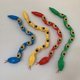thumbnail image 1 of Crazy Swing Leddorm - 4-Pack - 15" - Long Plastic Worm Toy, 1 of 5