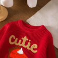thumbnail image 6 of Gubotare Baby Sweaters for Boys Boys Crewneck Sweater, Big Boys & Little Kids Youth Crew Neck Long Sleeve Pullover Size 9 12 Months (Red,9-12 Months), 6 of 9