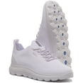 thumbnail image 5 of Geox D Spherica A Women's Lace Up Knitted Fabric Casual Sneakers In White Size 8, 5 of 6