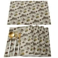 thumbnail image 3 of Winter Pine Tree Pine CRetro Table Runner Home Wedding Table Flag Mat Centerpieces Decoration Party Dining Long Tablecloth, 3 of 7