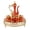 Red, variant on YIEMEEN Retro Turkish Coffee Pot Set Tea Flask Tea Set with Teapot Tray 6 Metal Cups