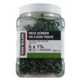thumbnail image 2 of 500 Pack #6 x 1-5/8" Green Deck Screws, 2 of 2
